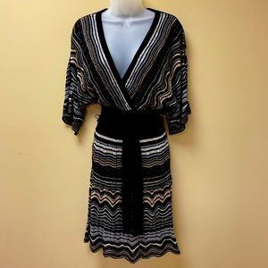 Laundry by Shelli Segal knit cocktail dress.